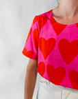 Bright Hearts Jersey T'shirt