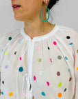 The Artist Spot cotton voile blouse