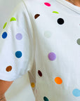 Spot vinyl 100% cotton T'shirt