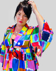 The Artist Colour Palette Kimono Top/Jacket