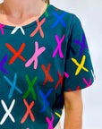 Criss Cross Jersey T'shirt