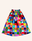 The Artist Colour Palette jersey skirt