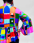 The Artist Colour Palette Kimono Top/Jacket